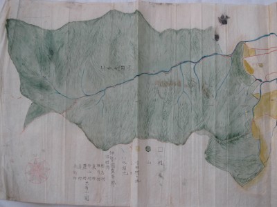 多志田谷の古地図