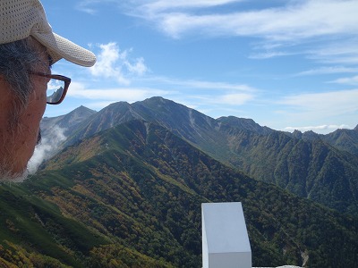 将棋頭から木曽駒方面