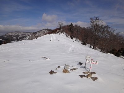 P 1411.0 三角点周辺.JPG (70.39 KiB) 閲覧された回数 4178 回 P 1411.0 m 三角点周辺