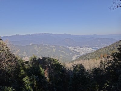 尾鷲市街と台高南部