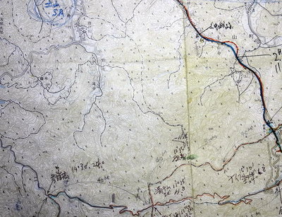 地形図 2.5万　「鈴鹿峠」S５６年版