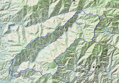 2012/12/2の山行軌跡