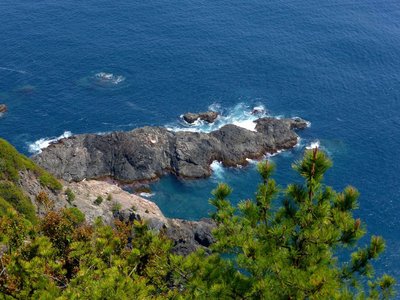 断崖から見える景色１