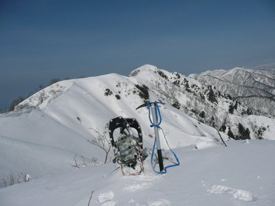 冬の三周ヶ岳とライトニングアッセント
