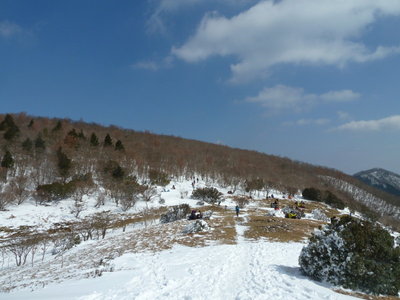 「霧氷祭り開催中？^^;」