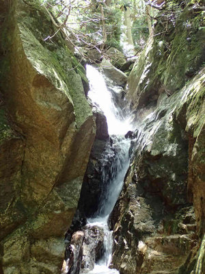 連瀑帯最初の滝
