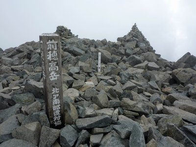 前穂高岳山頂