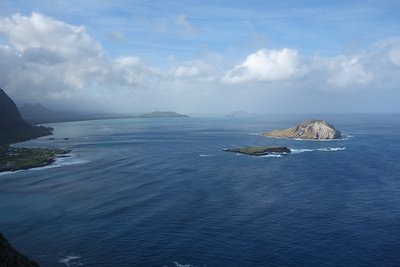 Makapu’u Lookoutからの眺め