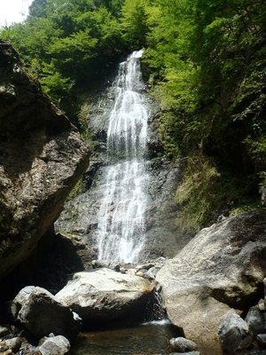 井戸谷出合の滝