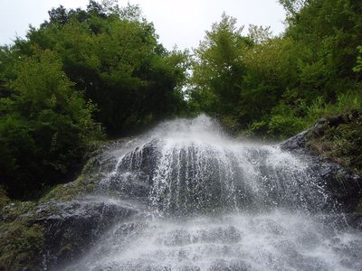 井戸谷出合の滝