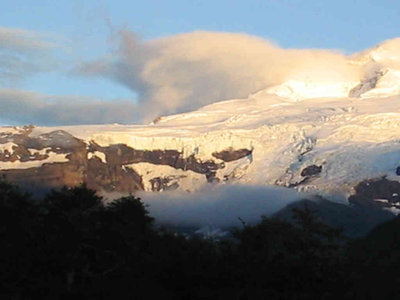 アンデス山脈の氷河（2004年アルゼンチン・パタゴニア）