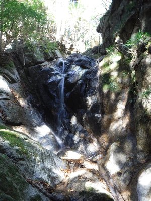 穴ノ谷　出合の滝