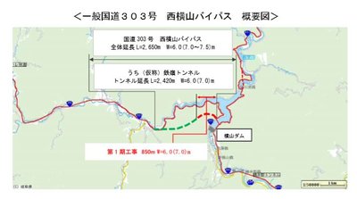 西横山バイパス