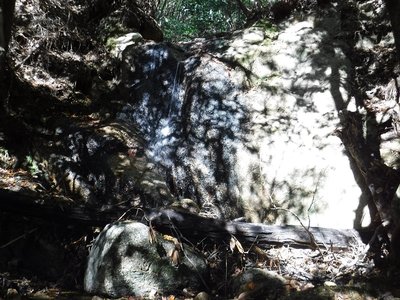 穴ノ谷の１０ｍ滝　２