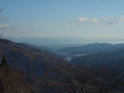 鉄塔より琵琶湖方面の眺望