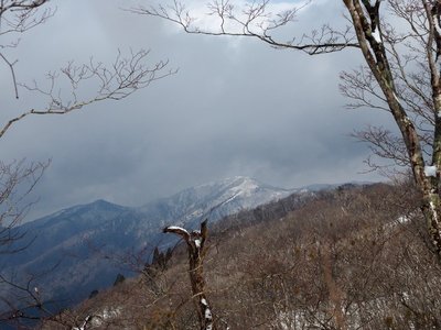 武奈ヶ岳と釣瓶岳
