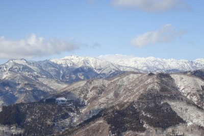 縦走路からの展望