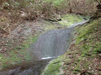 布引滝上流のナメ