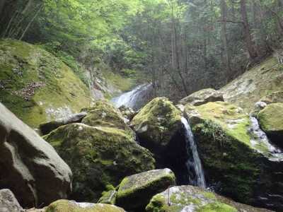 P5200069.jpg (103 KiB) 閲覧された回数 2769 回 岩間滝の向こうに布引滝が見える