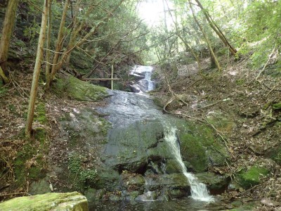 曽爾大滝上流の10m滝