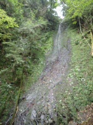 茶屋滝　上段の滝