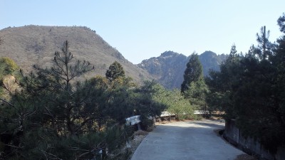 宮指路岳と犬返しの険