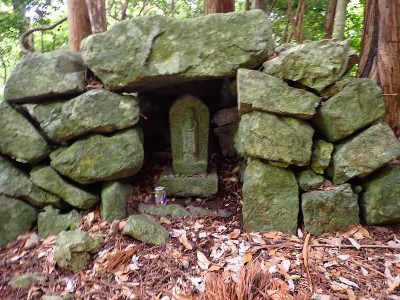 参拝道のお地蔵さん