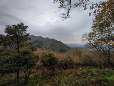 伊勢湾方面は空が明るい