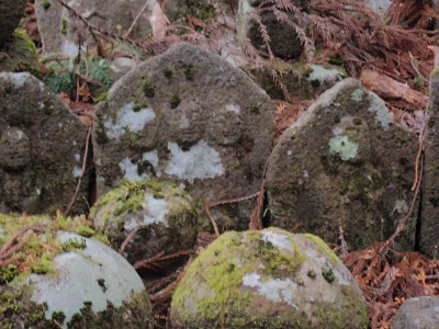 松月院跡の地蔵