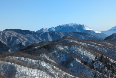 金糞岳から伊吹山