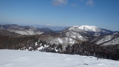 P1290421.jpg (308.57 KiB) 閲覧された回数 6443 回 霊仙山、金糞岳方面