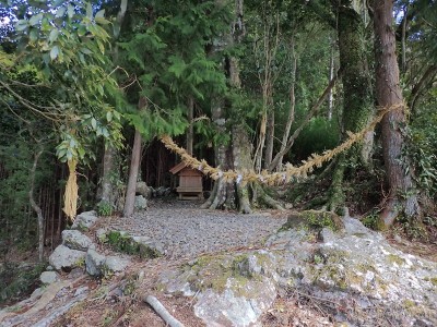 笠木木屋の山の神