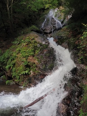 飛龍滝と無名滝