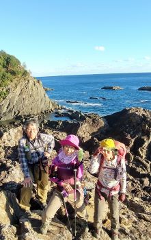 三崎さんの岩場