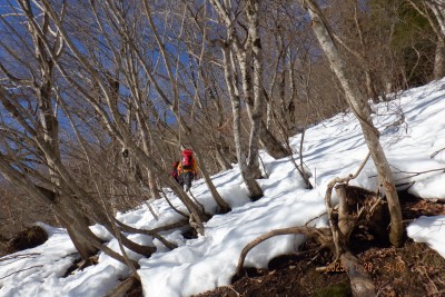 ツボ足に追い抜かれる