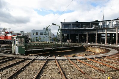 転車台もあるよ