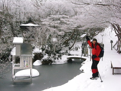 ● 心願成就、昨日はいい雪山でした