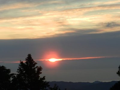 朝熊山経ヶ峰からの初日の出