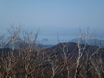 びわ湖と竹生島