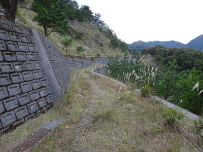 北の頭の治山箇所