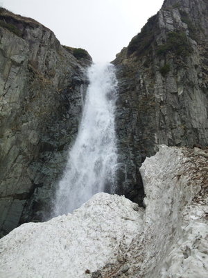 低くなった？穴毛大滝