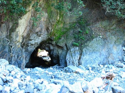 出口から見た隧道