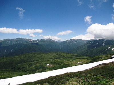 雲ノ平、神の庭だね。赤木平は好いだろうなあ。