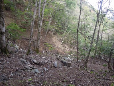 長命水からの眺め