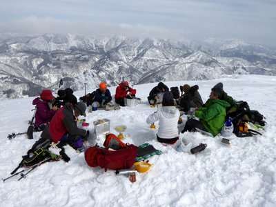 ランチタイムの風景