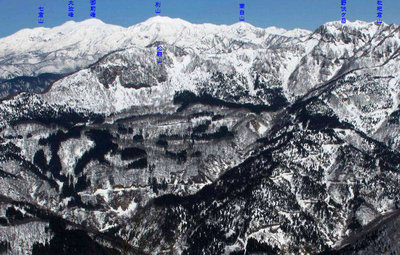 山座同定してみました