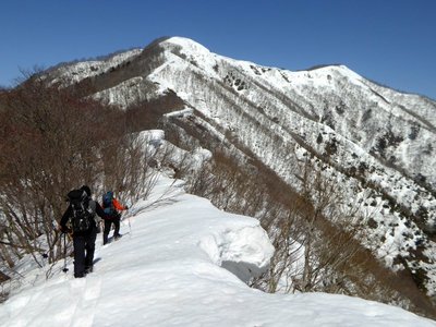 ガスが晴れてテンションが上がる！