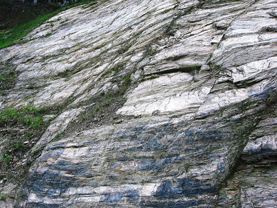 ● ココは中央構造線なんだね、月出ありましたなあでも