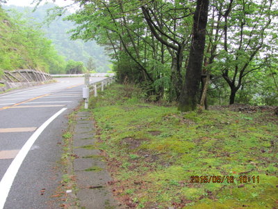 ０．８キロポスト