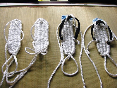 ● 予備を編むのさ、テストは100間滝かな